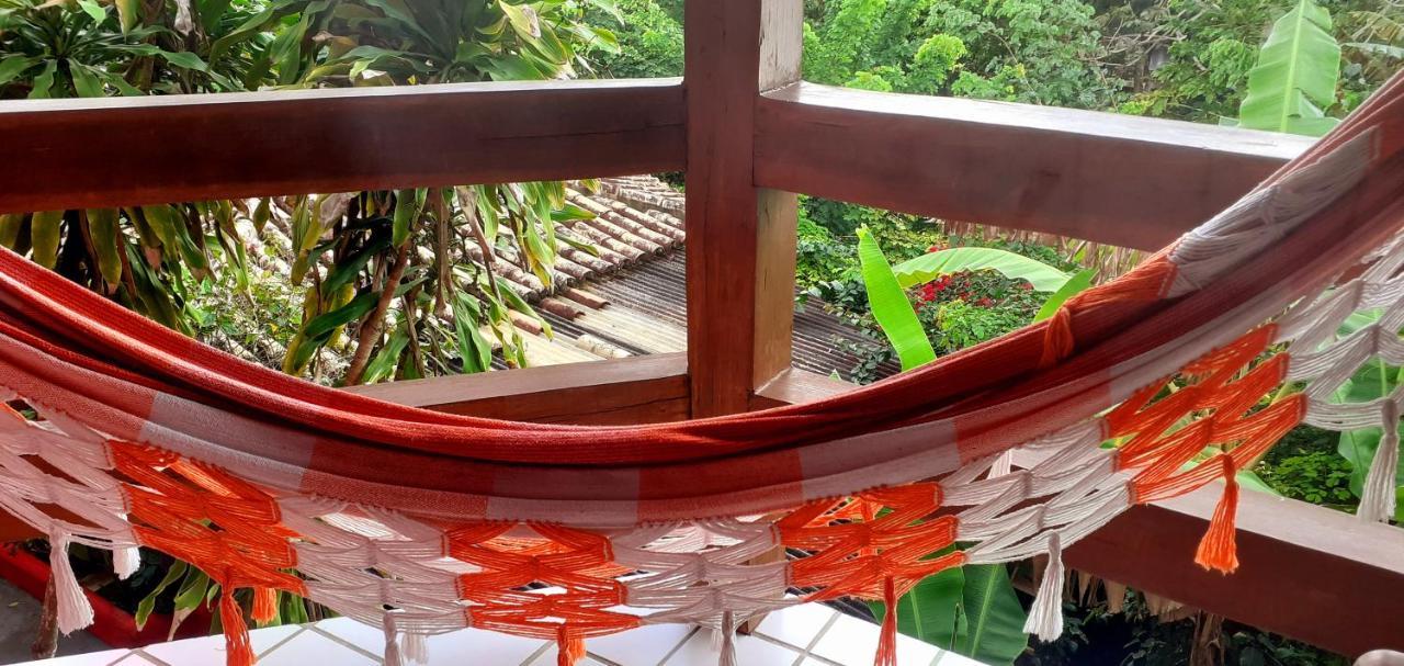 Novos Baianos Hostel E Pousada Porto Seguro Eksteriør bilde A hammock